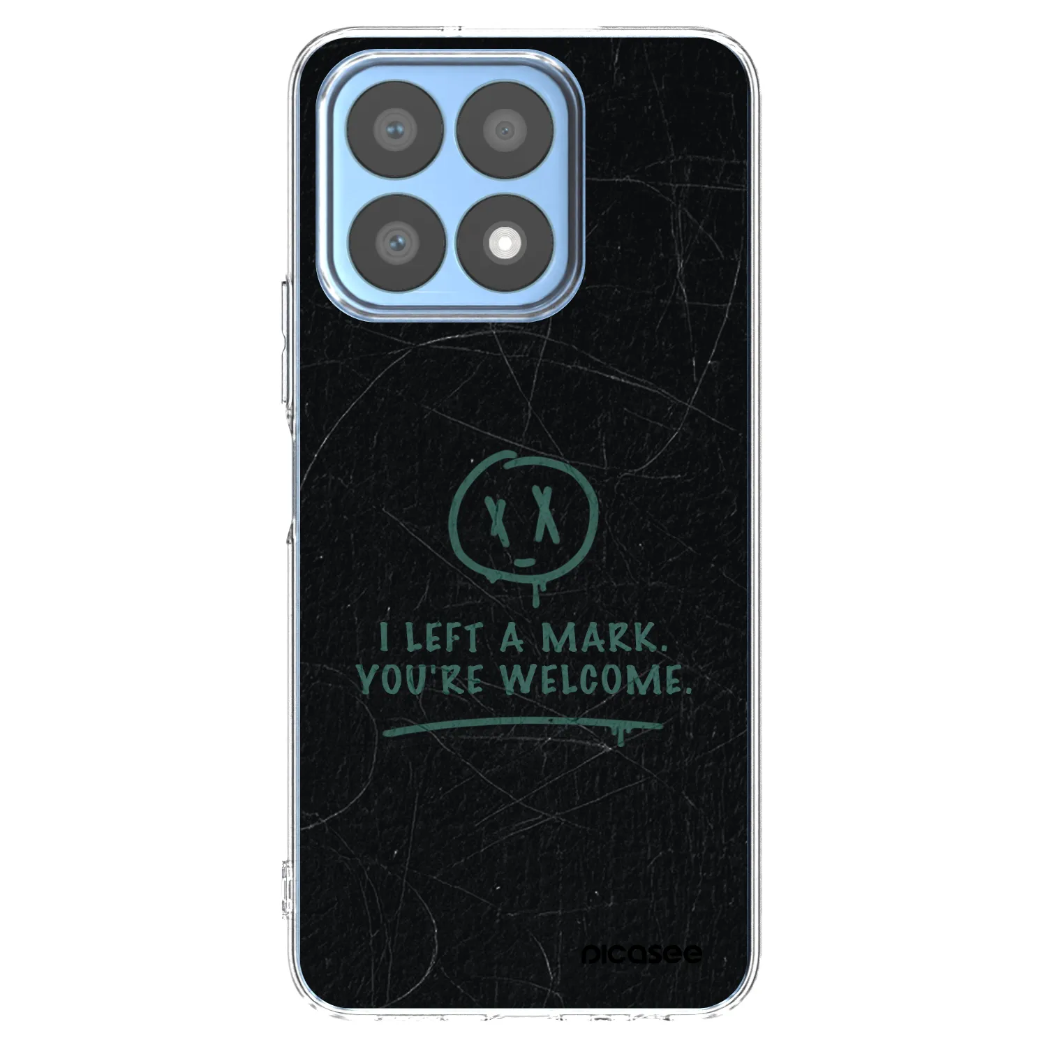 Picasee husă transparentă din silicon pentru Honor X8a - LEFT A MARK