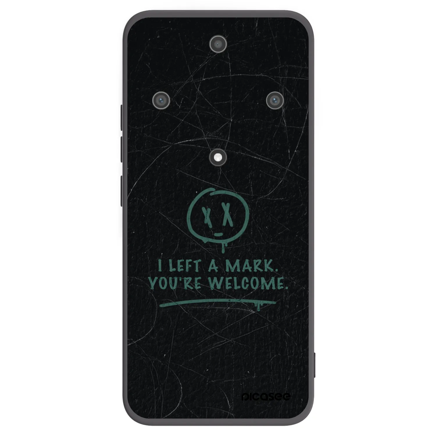 Picasee husă neagră din silicon pentru Honor Magic5 Lite 5G - LEFT A MARK