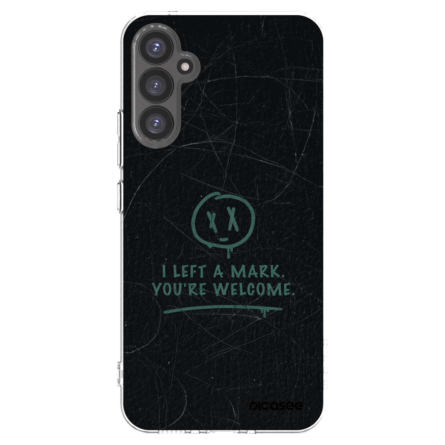 Picasee husă transparentă din silicon pentru Samsung Galaxy A34 5G A346B - LEFT A MARK
