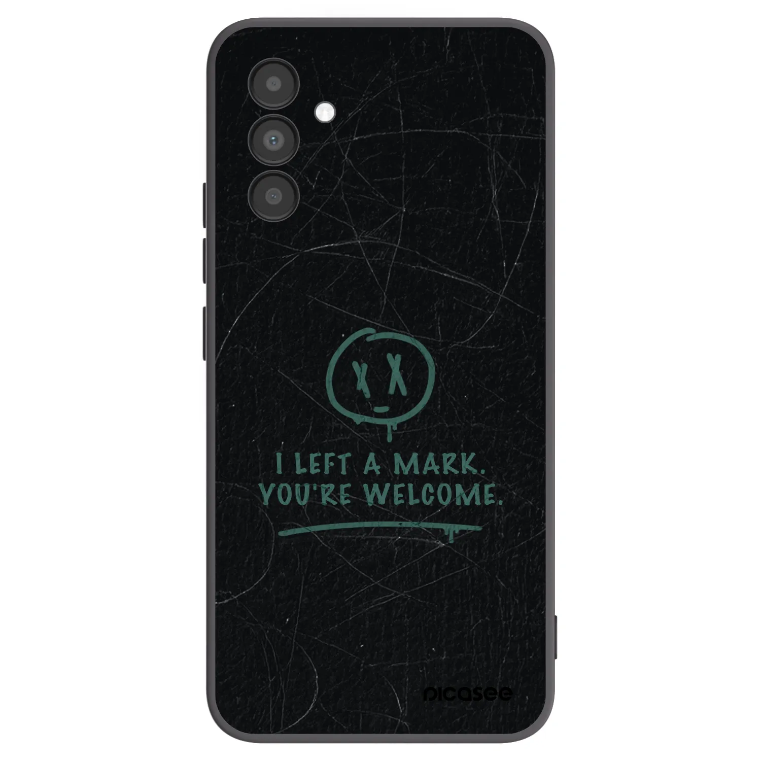 Picasee husă neagră din silicon pentru Samsung Galaxy A04s A047F - LEFT A MARK