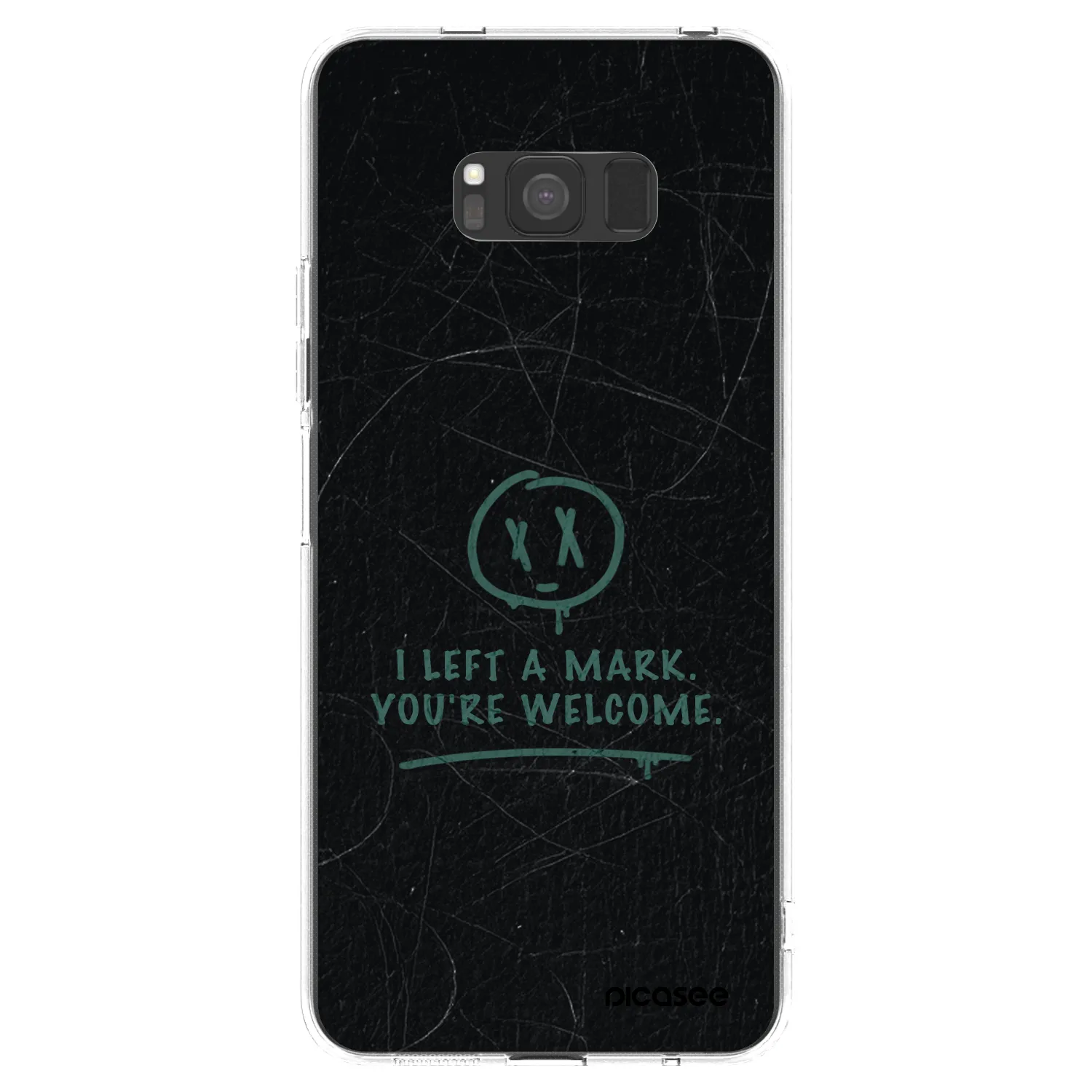 Picasee husă transparentă din silicon pentru Samsung Galaxy S8 G950F - LEFT A MARK