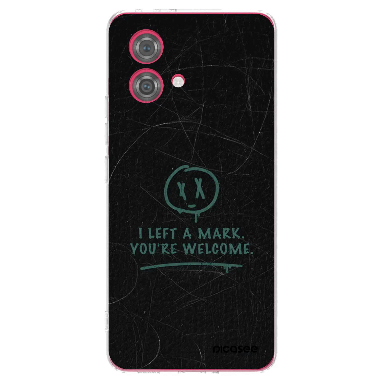 Picasee husă transparentă din silicon pentru Motorola Moto G84 5G - LEFT A MARK