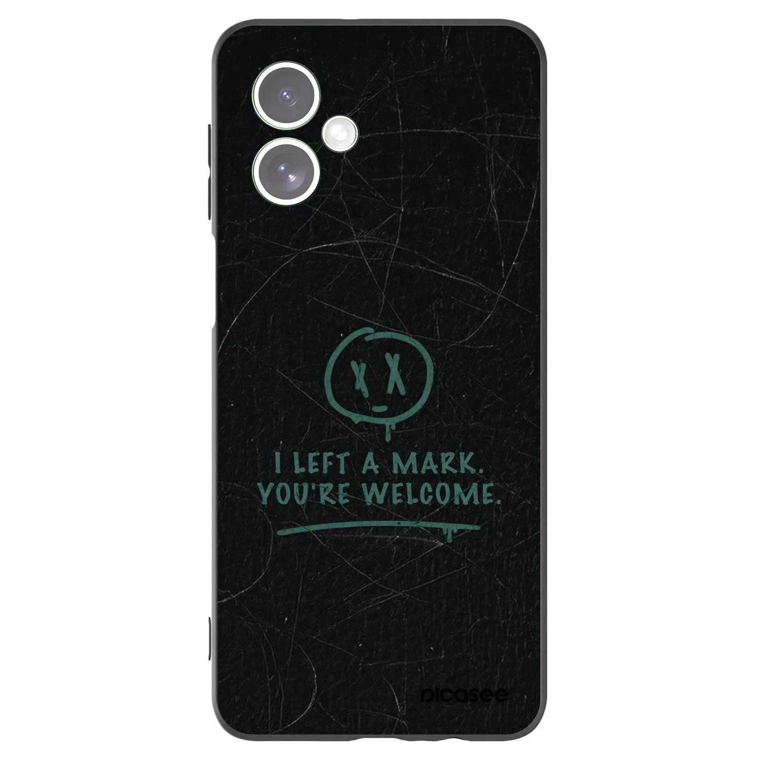 Picasee husă neagră din silicon pentru Motorola Moto G54 5G - LEFT A MARK