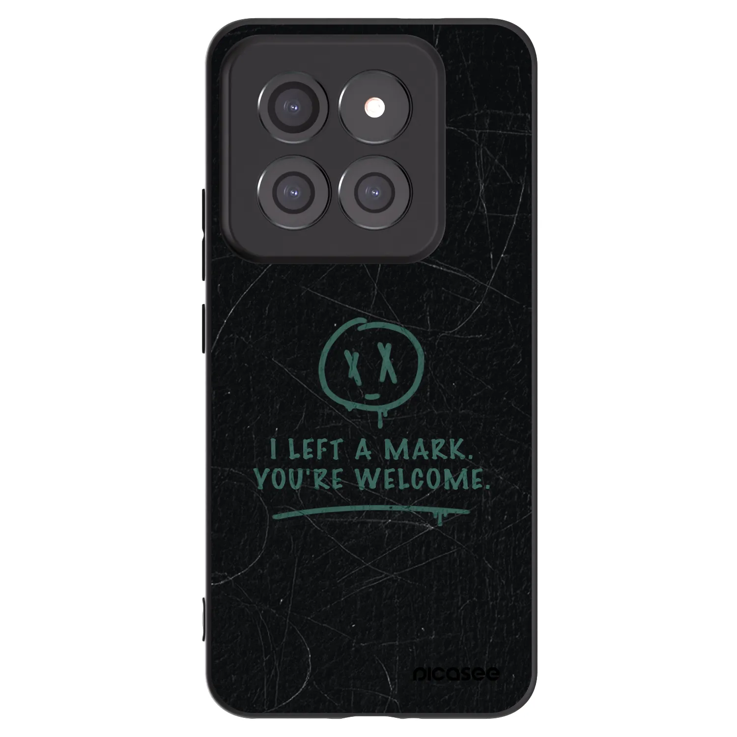 Picasee husă neagră din silicon pentru Xiaomi 14 Pro - LEFT A MARK