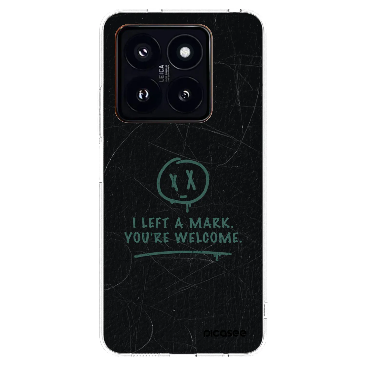 Picasee husă transparentă din silicon pentru Xiaomi 14 Pro - LEFT A MARK