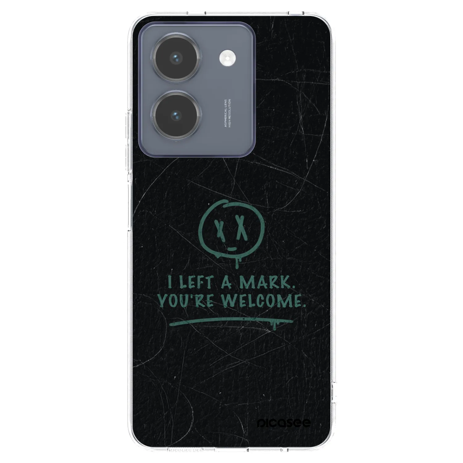 Picasee husă transparentă din silicon pentru Vivo Y36 4G - LEFT A MARK