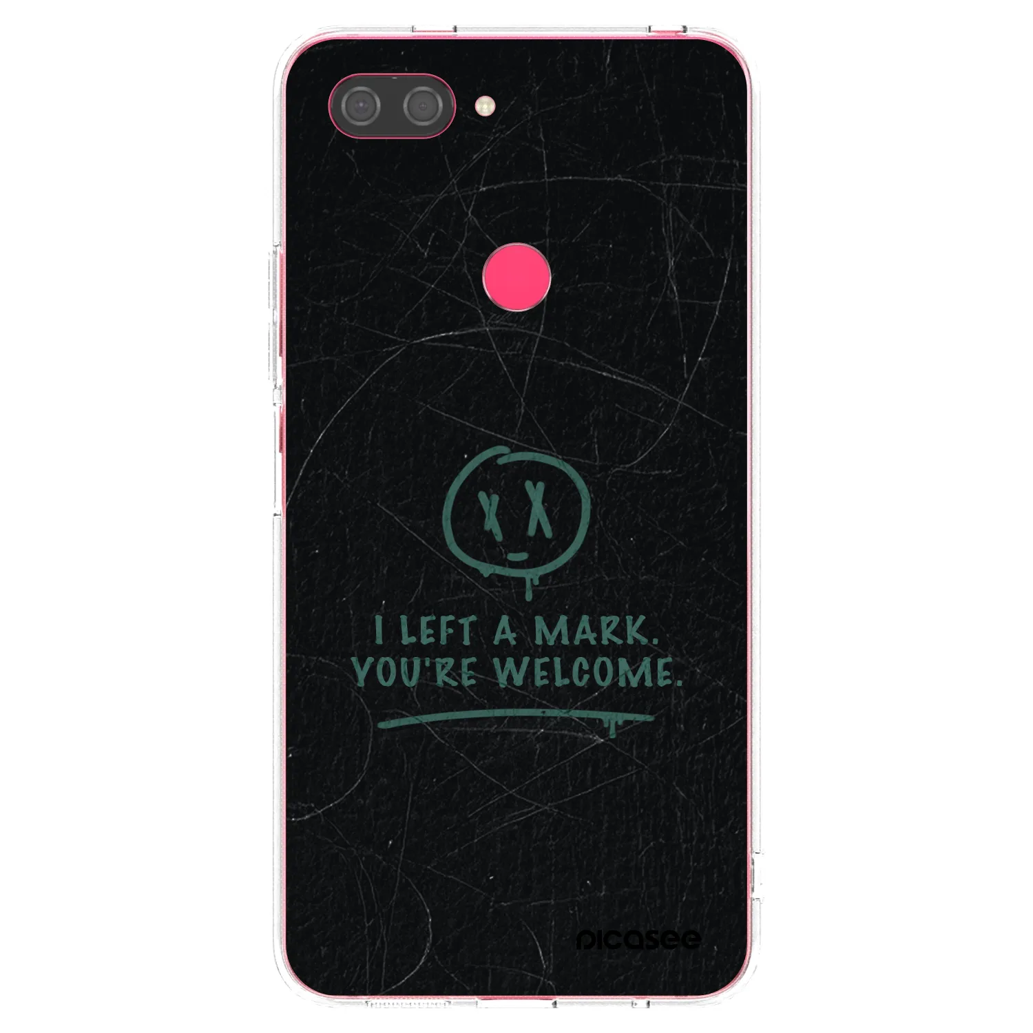 Picasee husă transparentă din silicon pentru Xiaomi Mi 8 Lite - LEFT A MARK