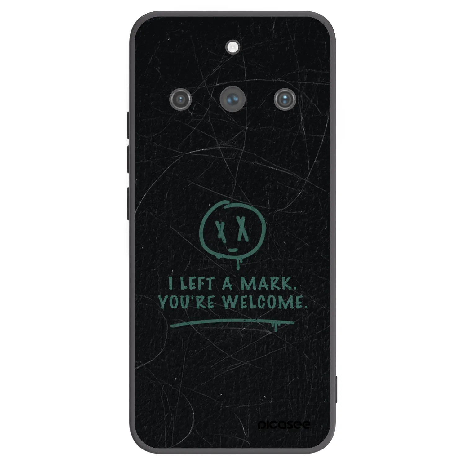 Picasee husă neagră din silicon pentru Realme 11 Pro+ - LEFT A MARK