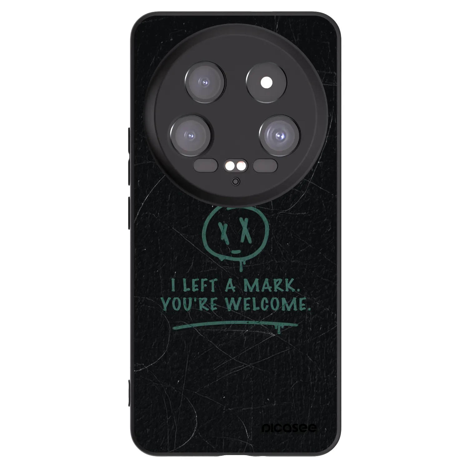 Picasee husă neagră din silicon pentru Xiaomi 14 Ultra - LEFT A MARK