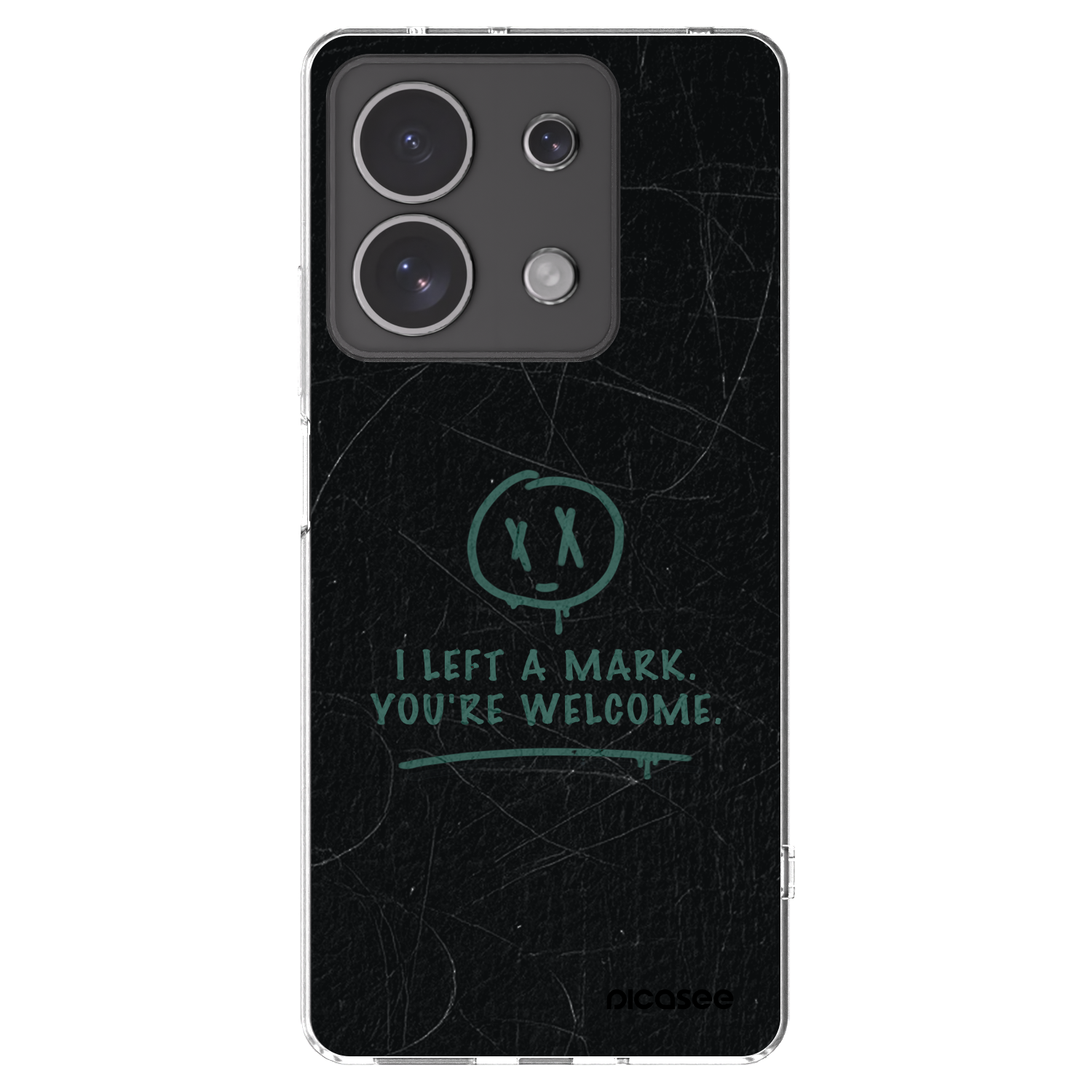 Picasee husă transparentă din silicon pentru Xiaomi Redmi Note 13 4G - LEFT A MARK