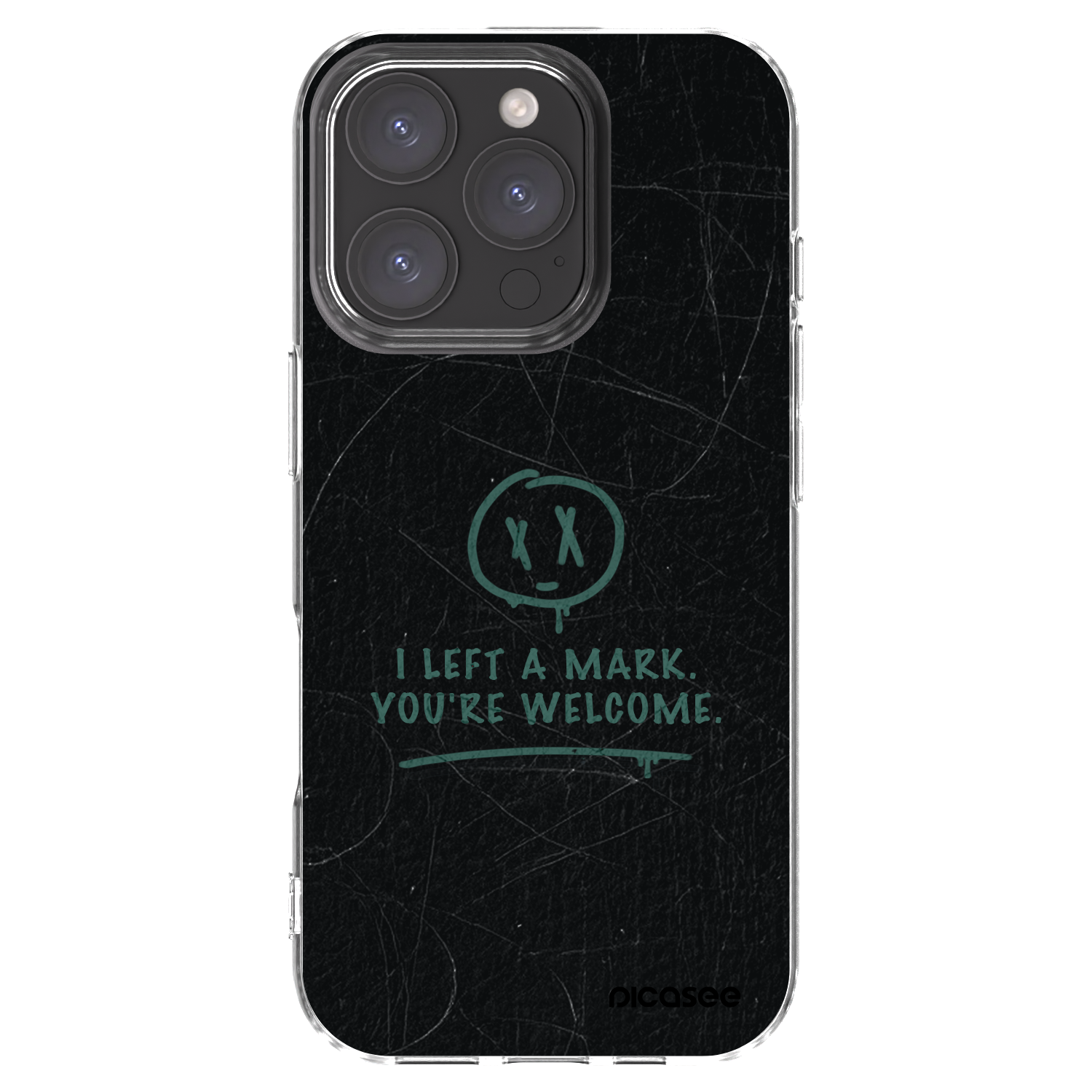 Picasee husă transparentă din silicon pentru Apple iPhone 16 Pro - LEFT A MARK