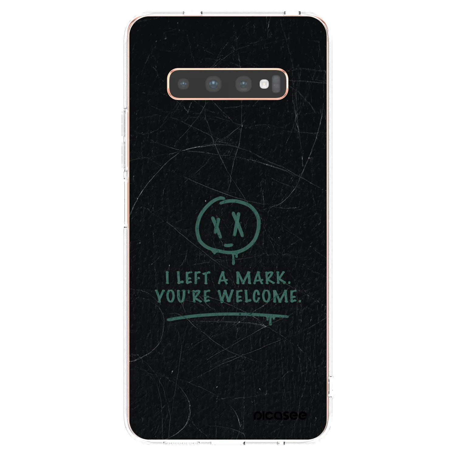 Picasee husă transparentă din silicon pentru Samsung Galaxy S10 Plus G975 - LEFT A MARK