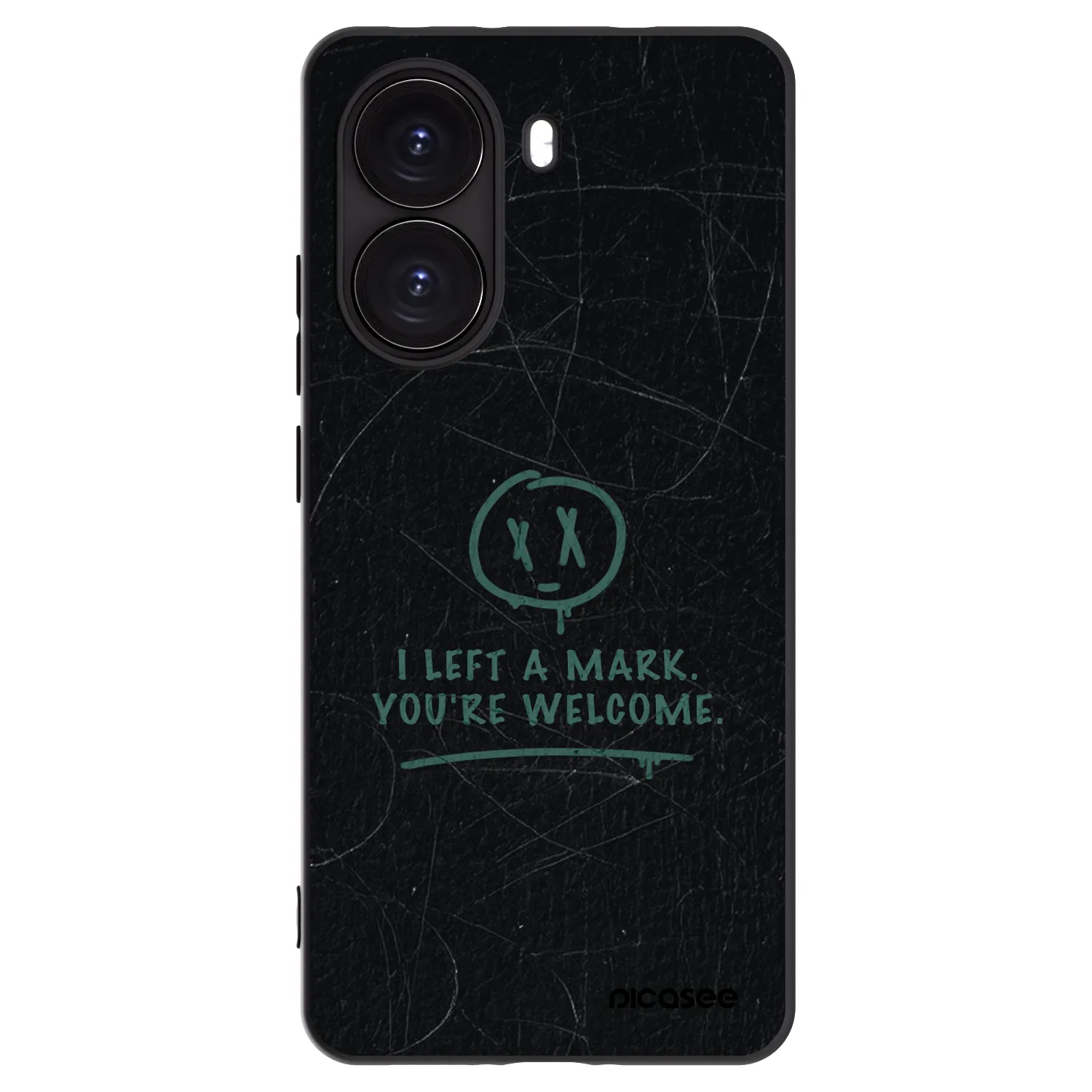 Picasee husă neagră din silicon pentru Xiaomi Poco X7 Pro 5G - LEFT A MARK