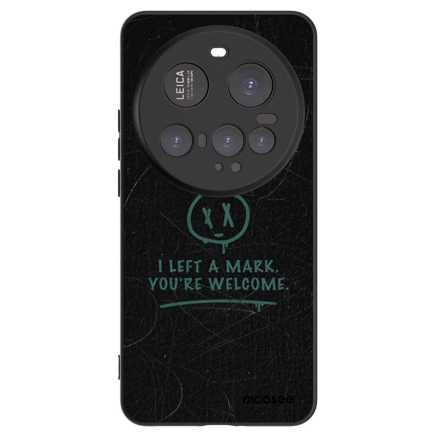 Picasee husă neagră din silicon pentru Xiaomi 15 Ultra - LEFT A MARK