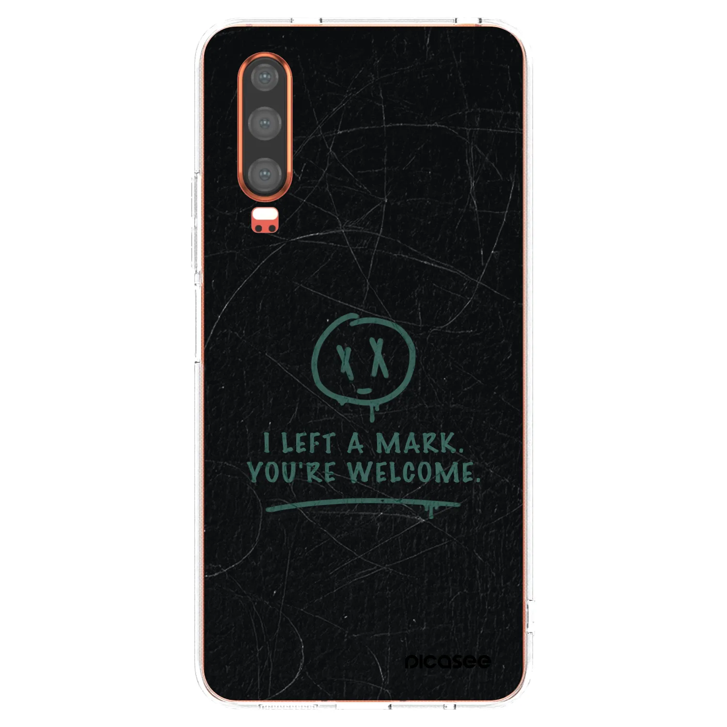 Picasee husă transparentă din silicon pentru Huawei P30 - LEFT A MARK