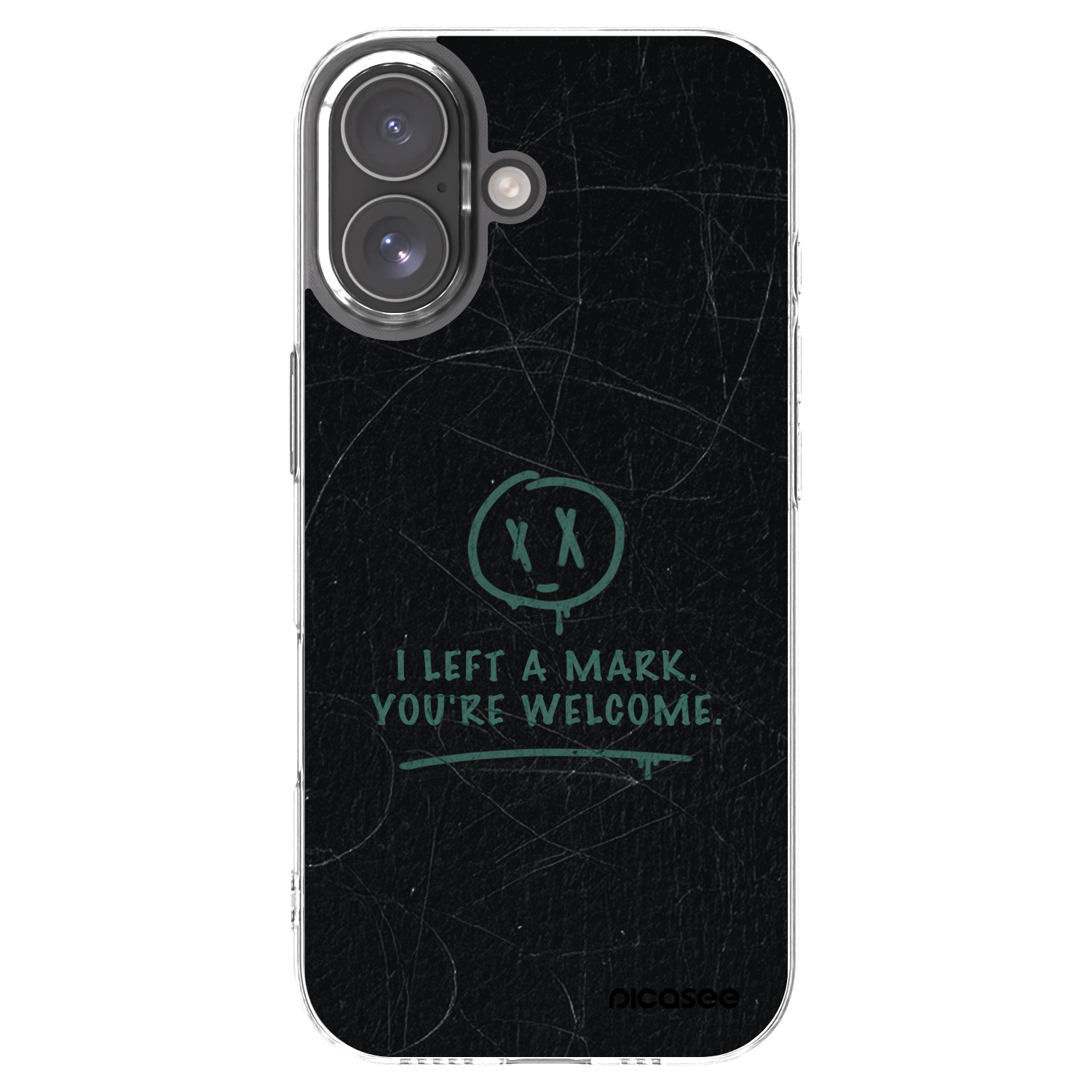Picasee husă transparentă din silicon pentru Apple iPhone 17 - LEFT A MARK
