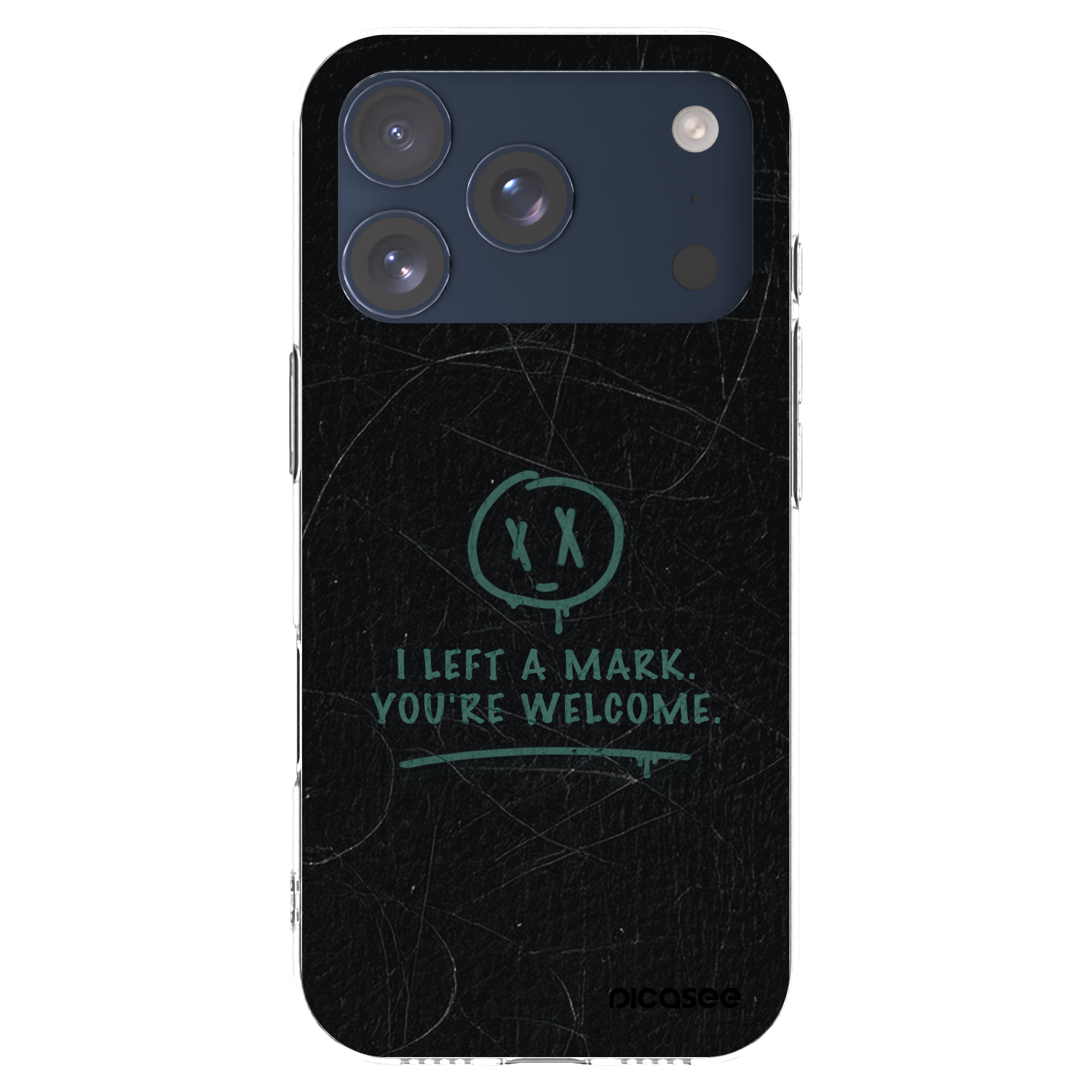 Picasee husă transparentă din silicon pentru Apple iPhone 17 Pro - LEFT A MARK