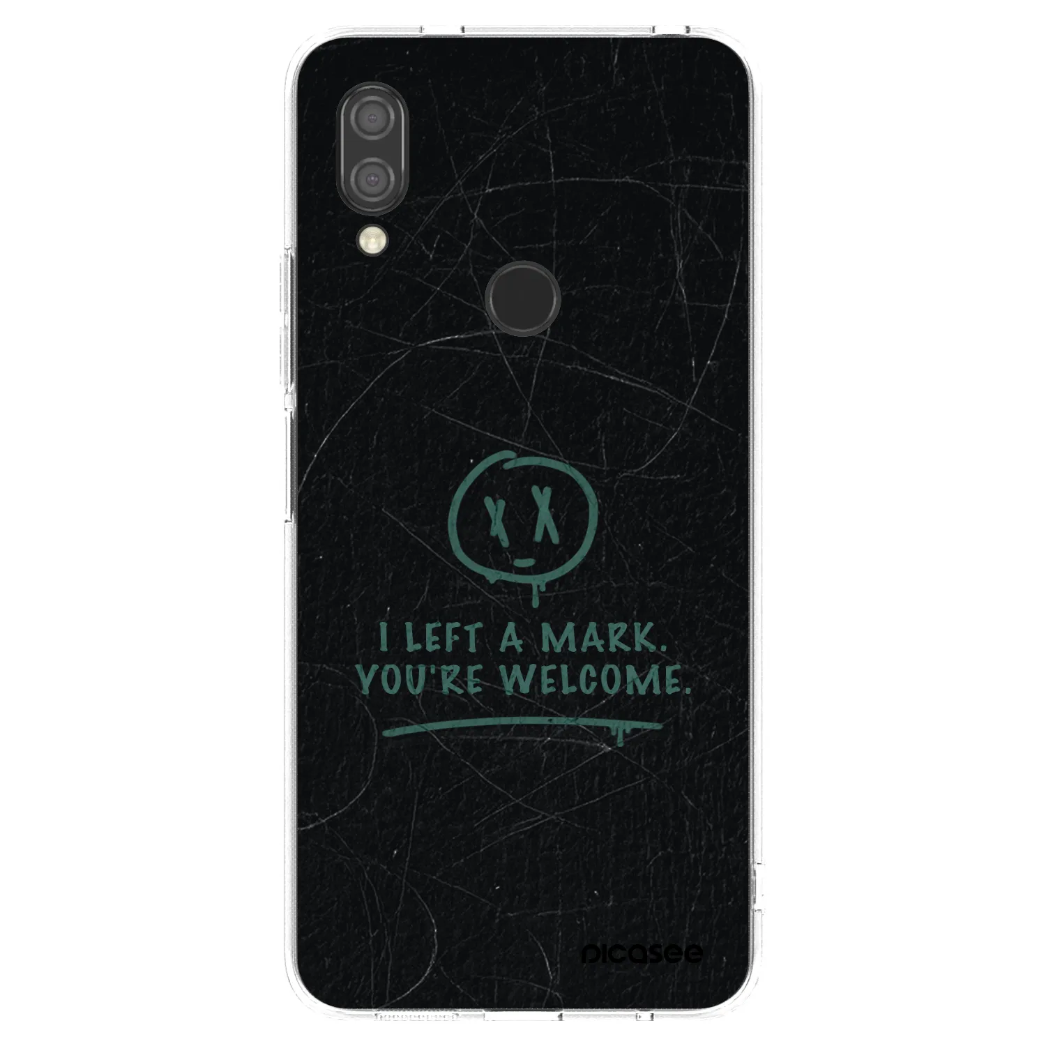 Picasee husă transparentă din silicon pentru Xiaomi Redmi 7 - LEFT A MARK