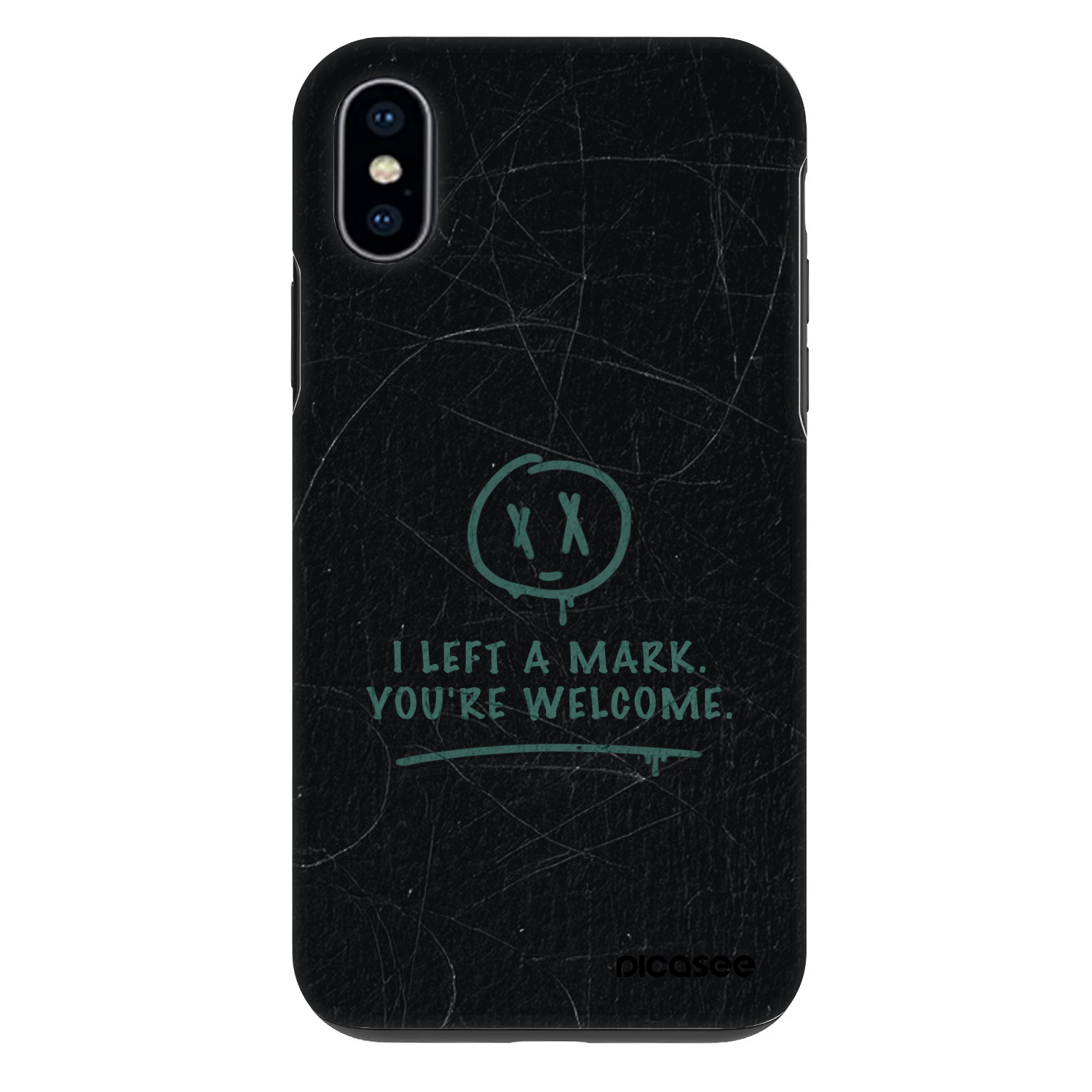 Picasee Fashion Case pentru Apple iPhone X/XS - LEFT A MARK