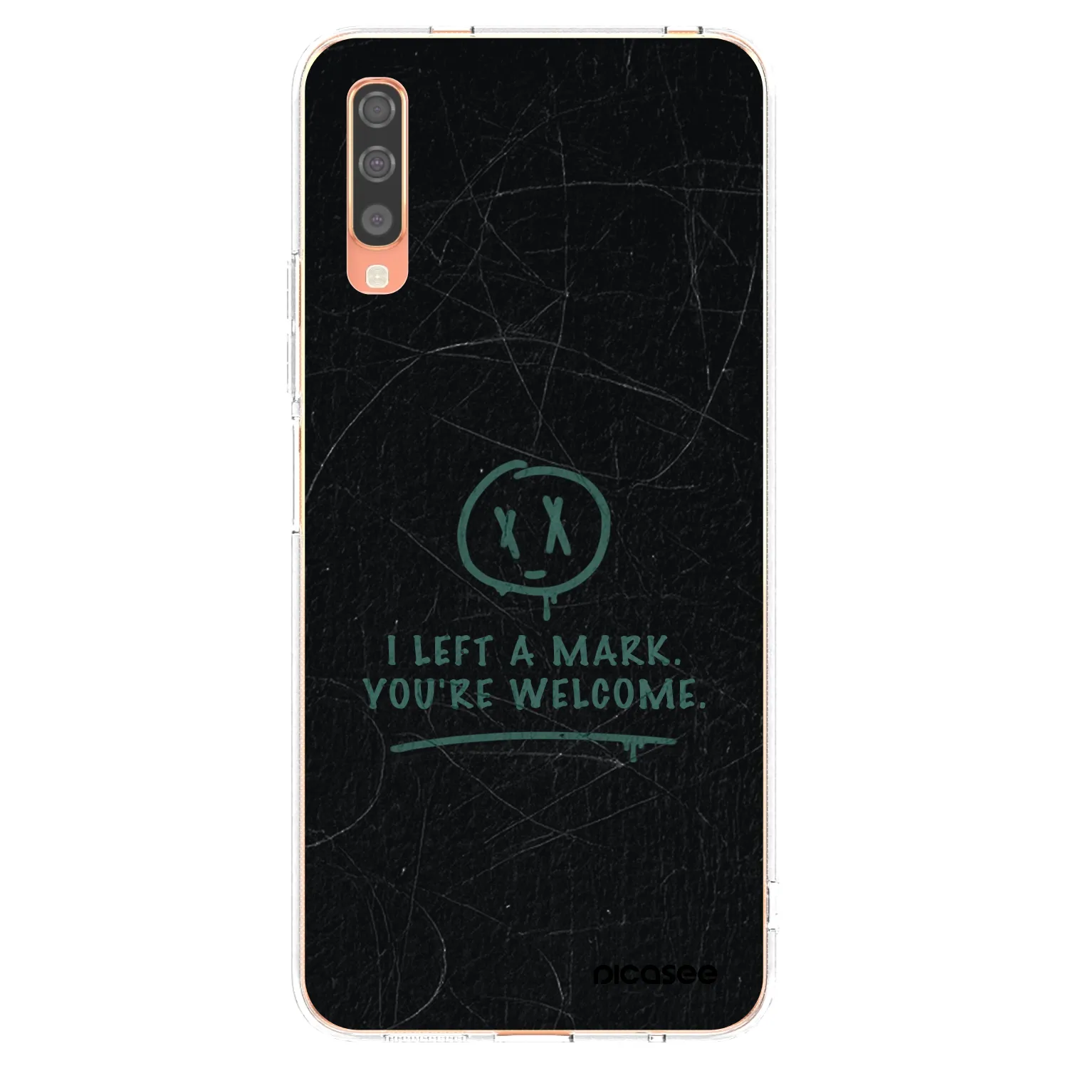 Picasee husă transparentă din silicon pentru Samsung Galaxy A70 A705F - LEFT A MARK