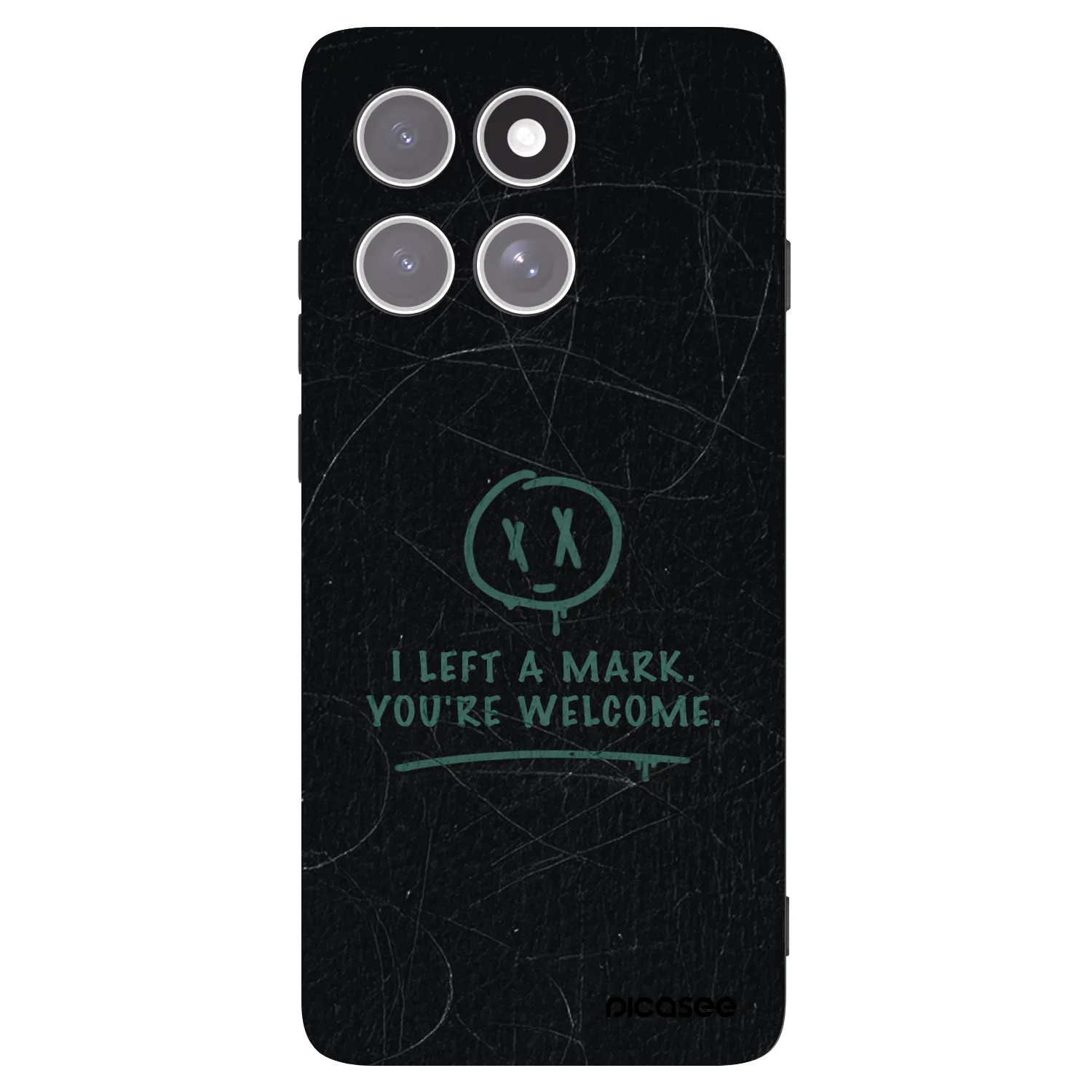 Picasee husă neagră din silicon pentru Motorola Edge 60 Pro - LEFT A MARK