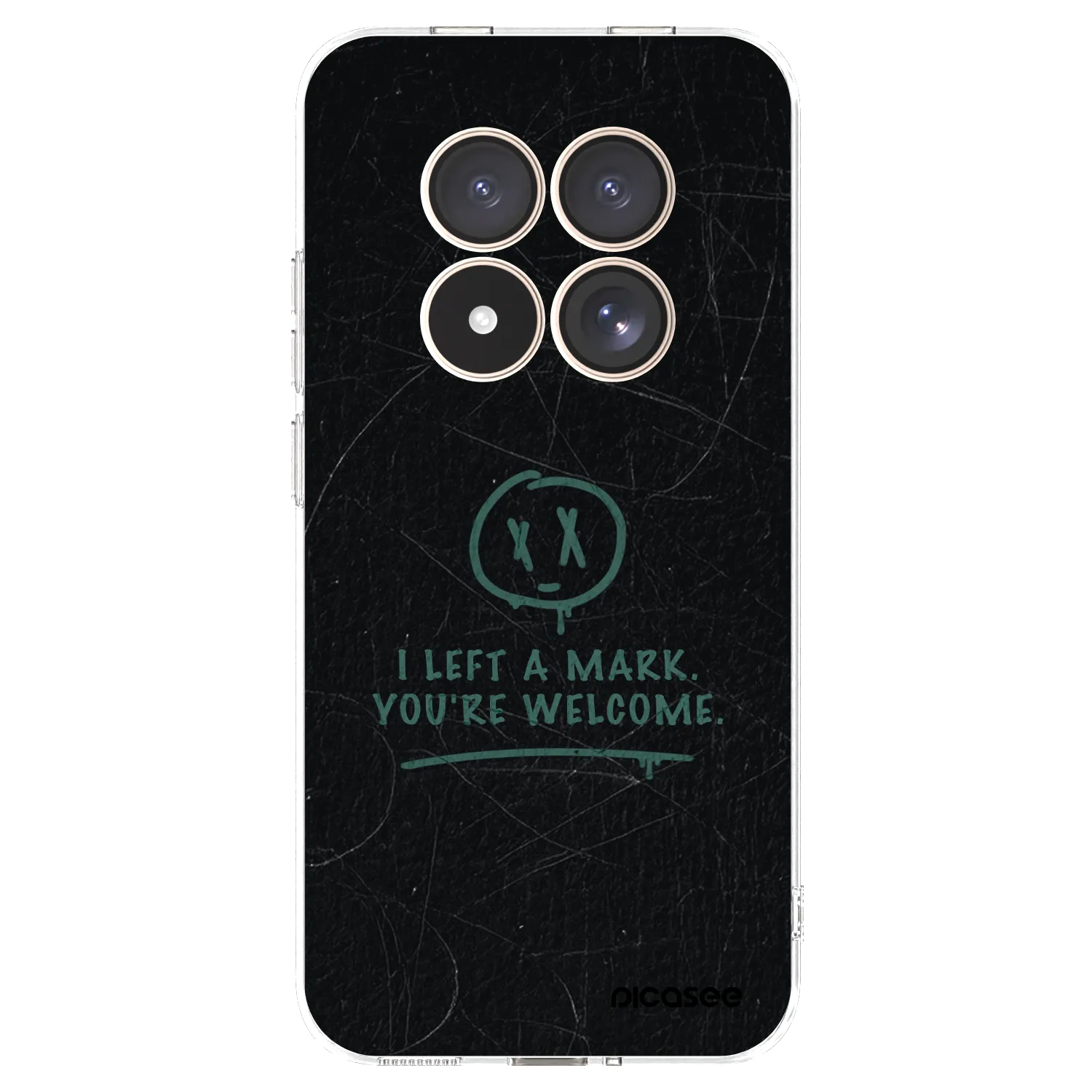 Picasee husă transparentă din silicon pentru Xiaomi Redmi Note 15 Pro 4G - LEFT A MARK