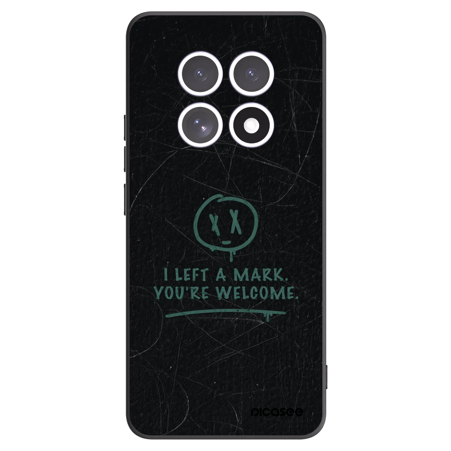 Picasee husă neagră din silicon pentru Xiaomi Redmi Note 15 - LEFT A MARK