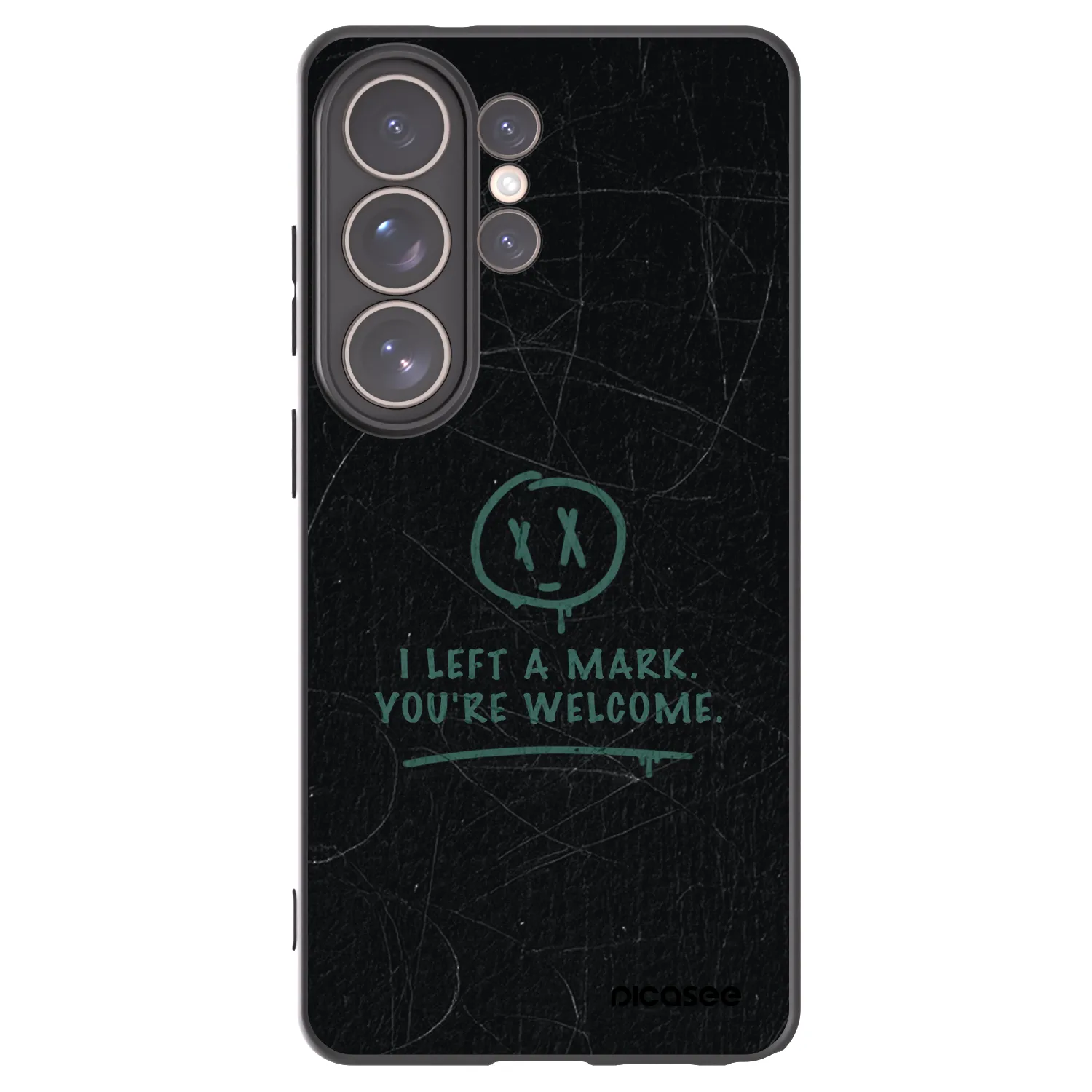 Picasee husă neagră din silicon pentru Samsung Galaxy S26 Ultra - LEFT A MARK