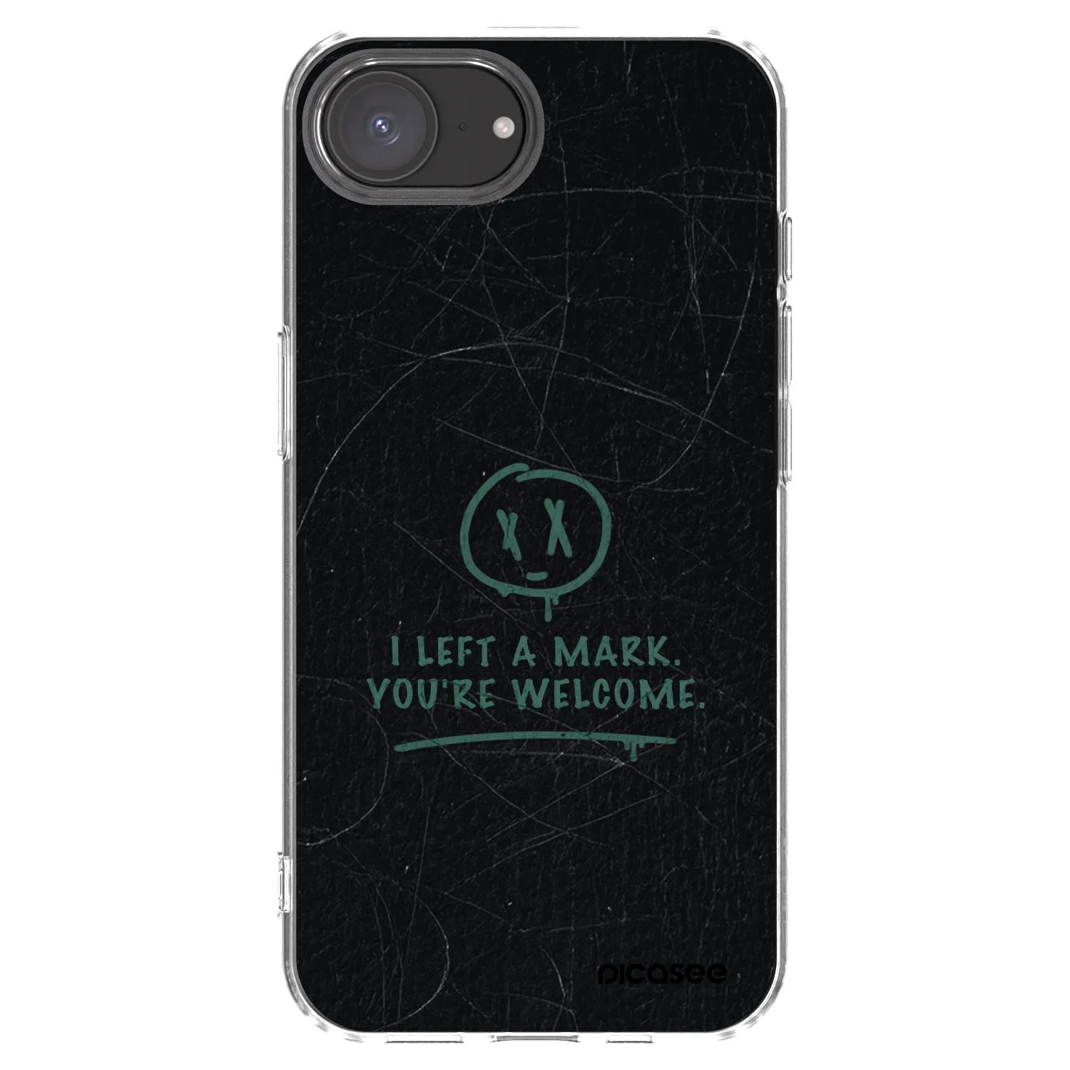 Picasee husă transparentă din silicon pentru Apple iPhone 17e - LEFT A MARK