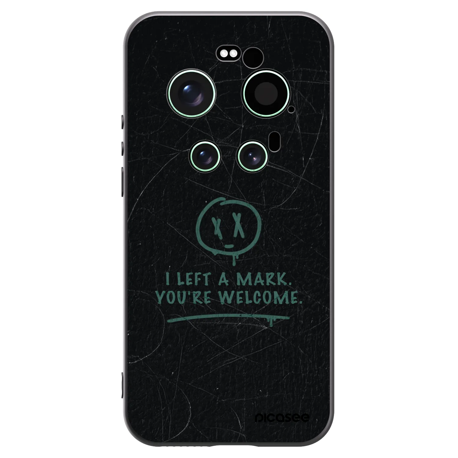 Picasee husă neagră din silicon pentru Xiaomi 17 Ultra - LEFT A MARK