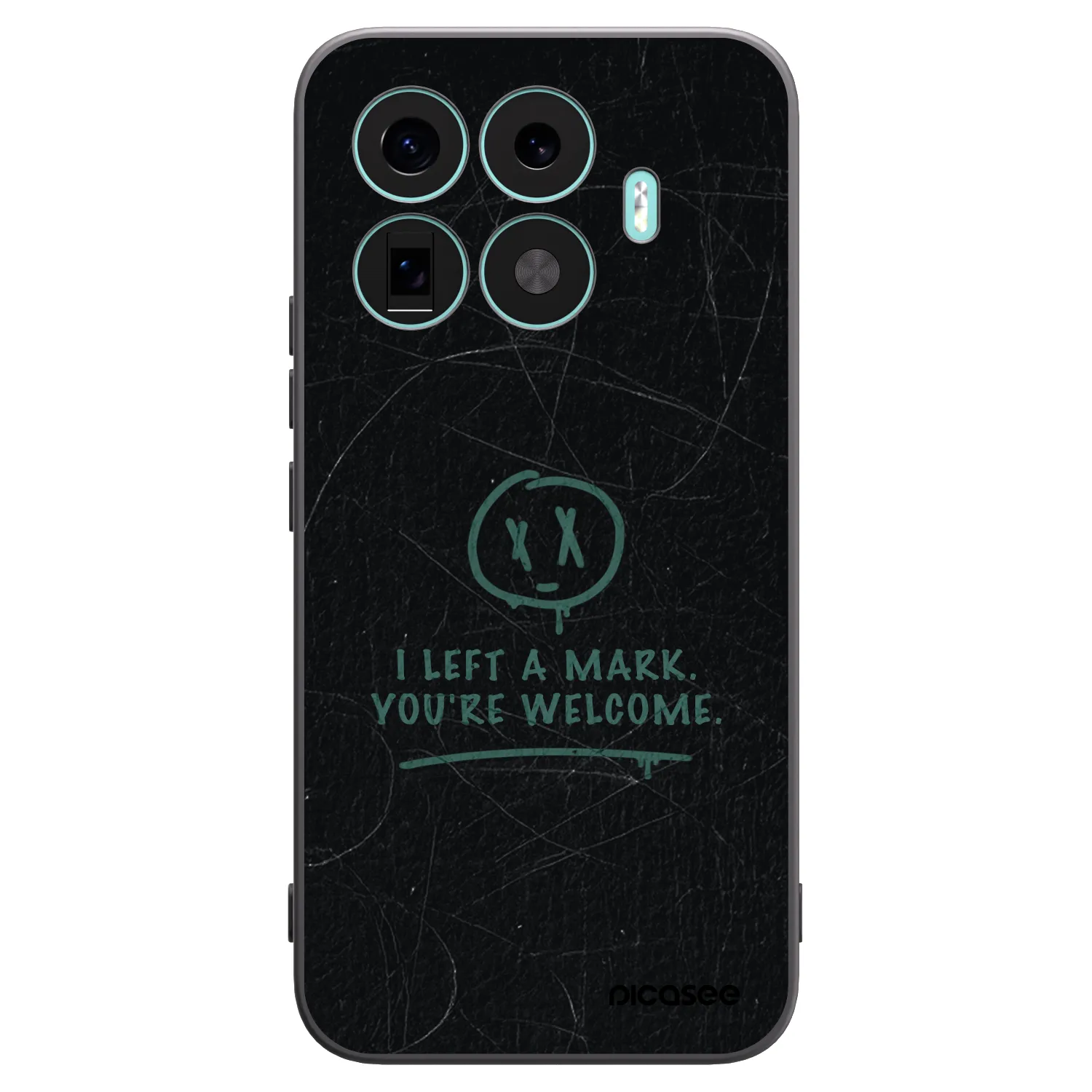 Picasee husă neagră din silicon pentru Xiaomi 17T Pro - LEFT A MARK
