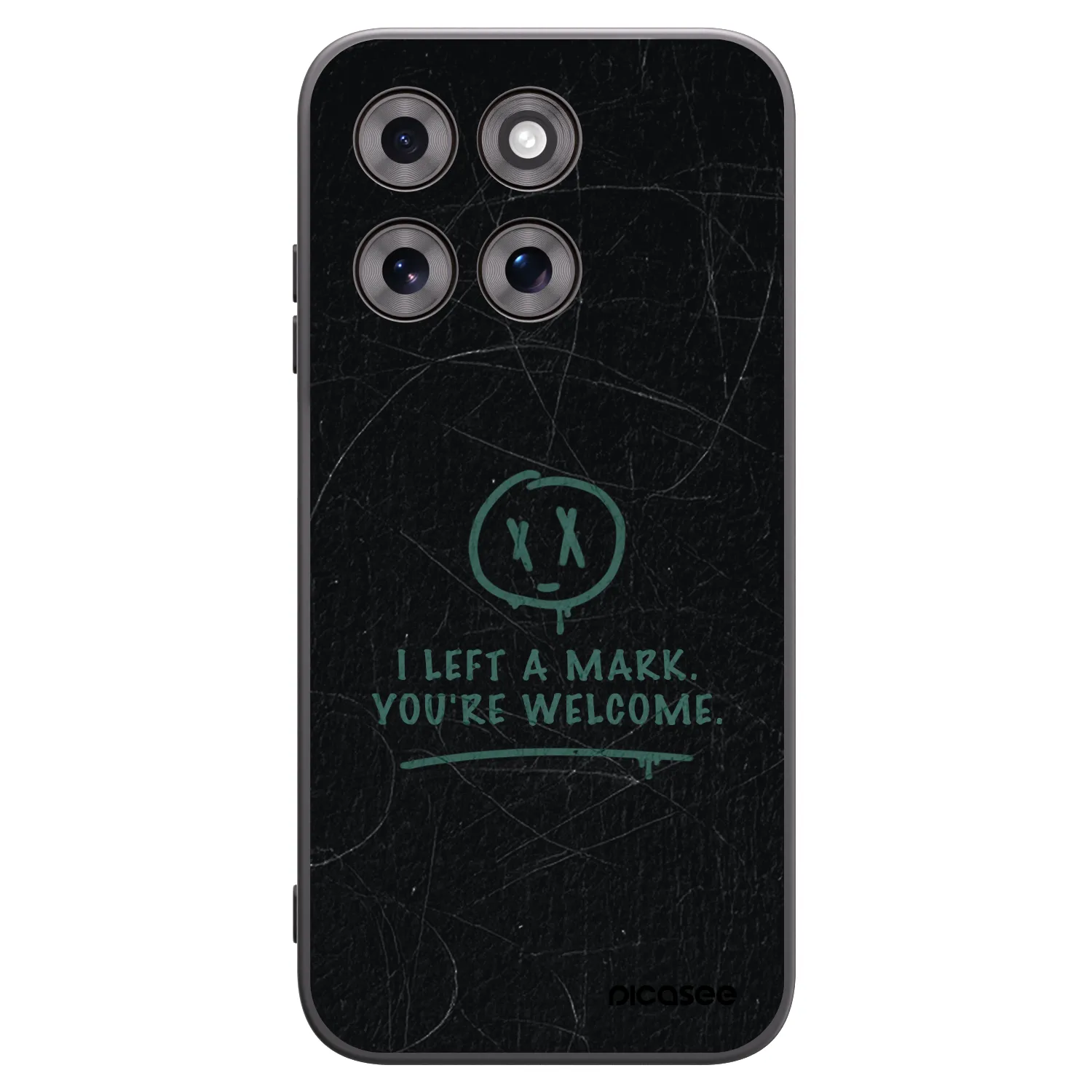 Picasee husă neagră din silicon pentru Motorola Moto G77 - LEFT A MARK