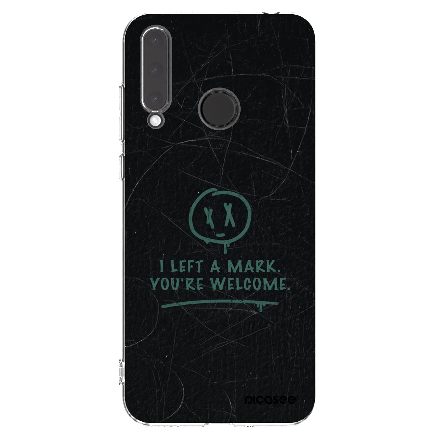 Picasee husă transparentă din silicon pentru Honor 20 Lite - LEFT A MARK