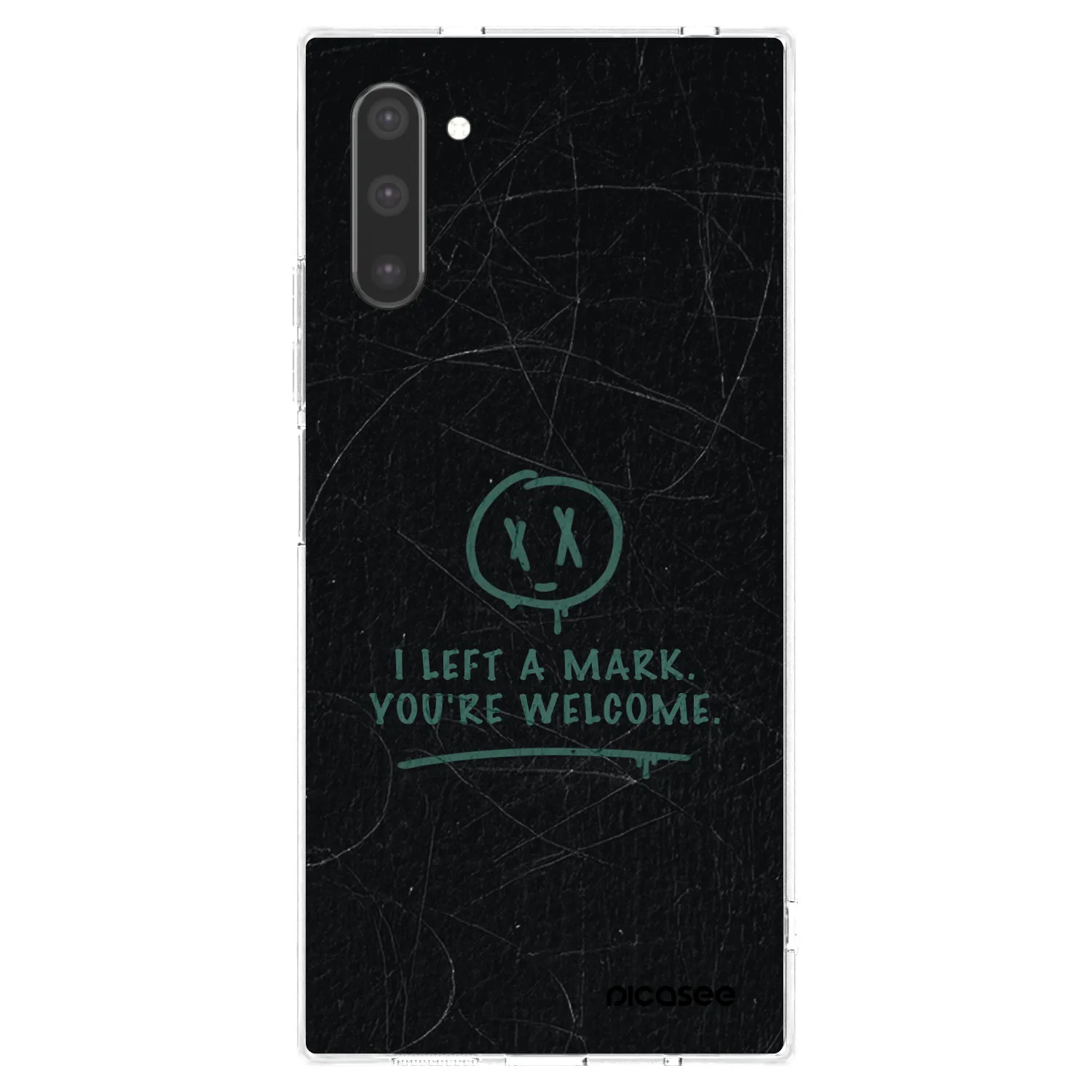 Picasee husă transparentă din silicon pentru Samsung Galaxy Note 10 N970F - LEFT A MARK