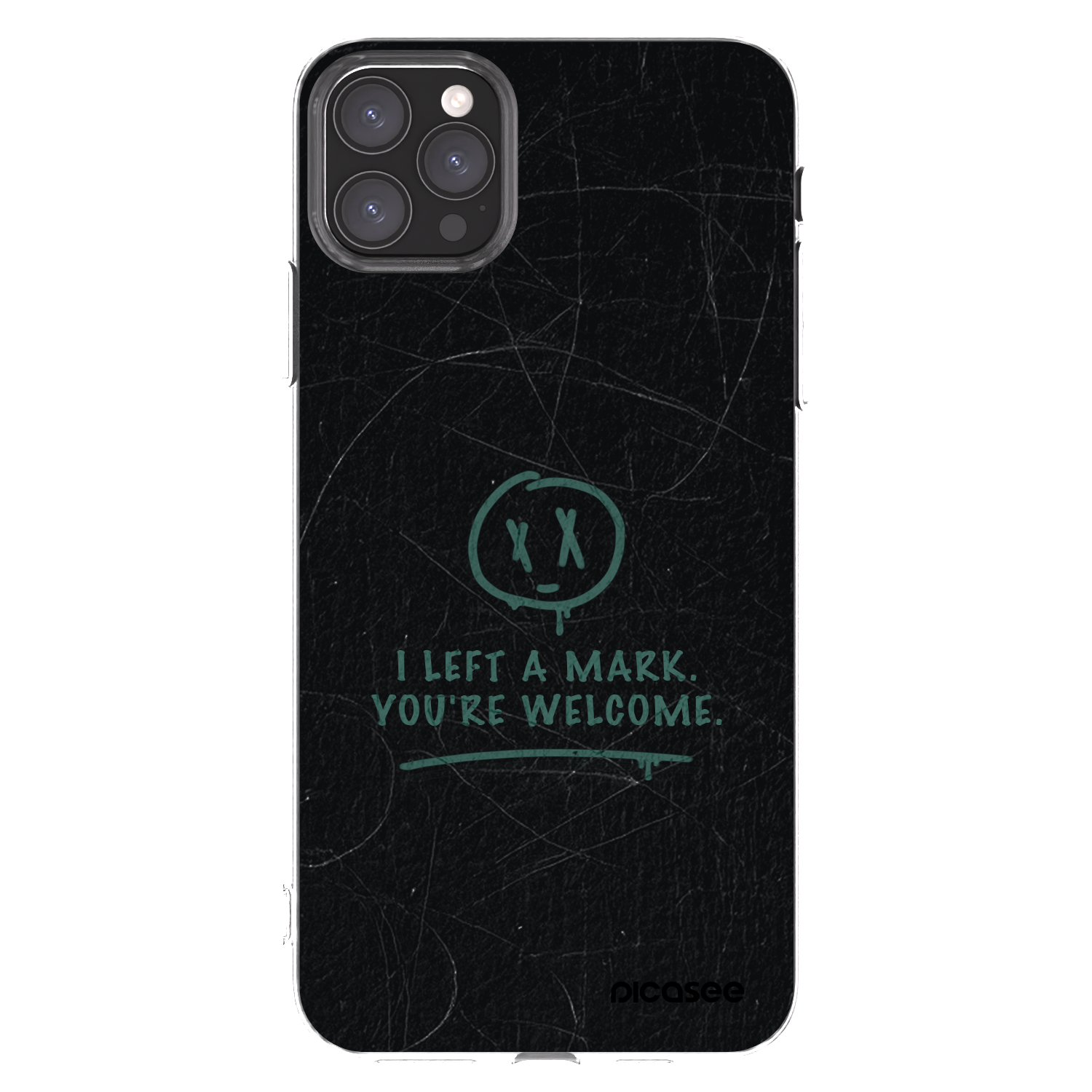Picasee husă transparentă din silicon pentru Apple iPhone 11 Pro Max - LEFT A MARK