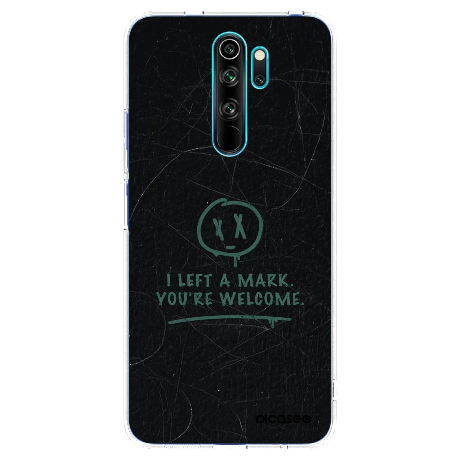 Picasee husă transparentă din silicon pentru Xiaomi Redmi Note 8 Pro - LEFT A MARK