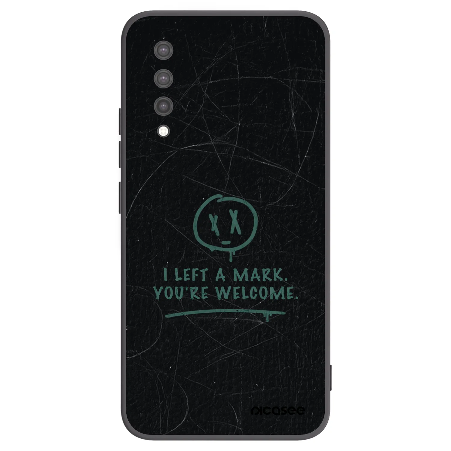 Picasee husă neagră din silicon pentru Xiaomi Mi 9 Lite - LEFT A MARK