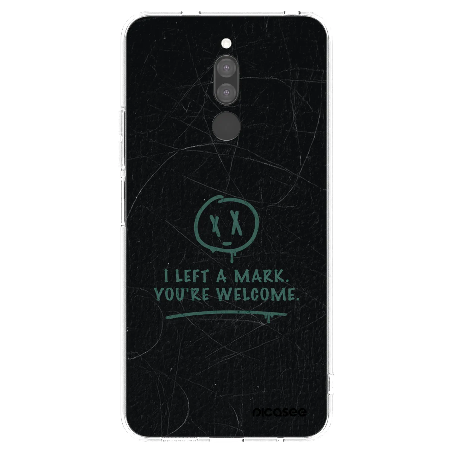 Picasee husă transparentă din silicon pentru Xiaomi Redmi 8 - LEFT A MARK