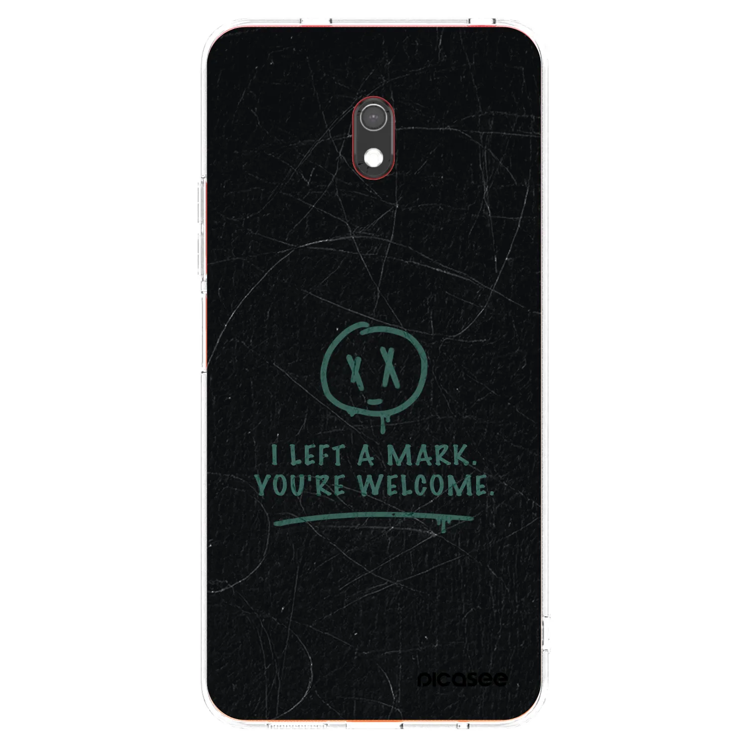 Picasee husă transparentă din silicon pentru Xiaomi Redmi 8A - LEFT A MARK