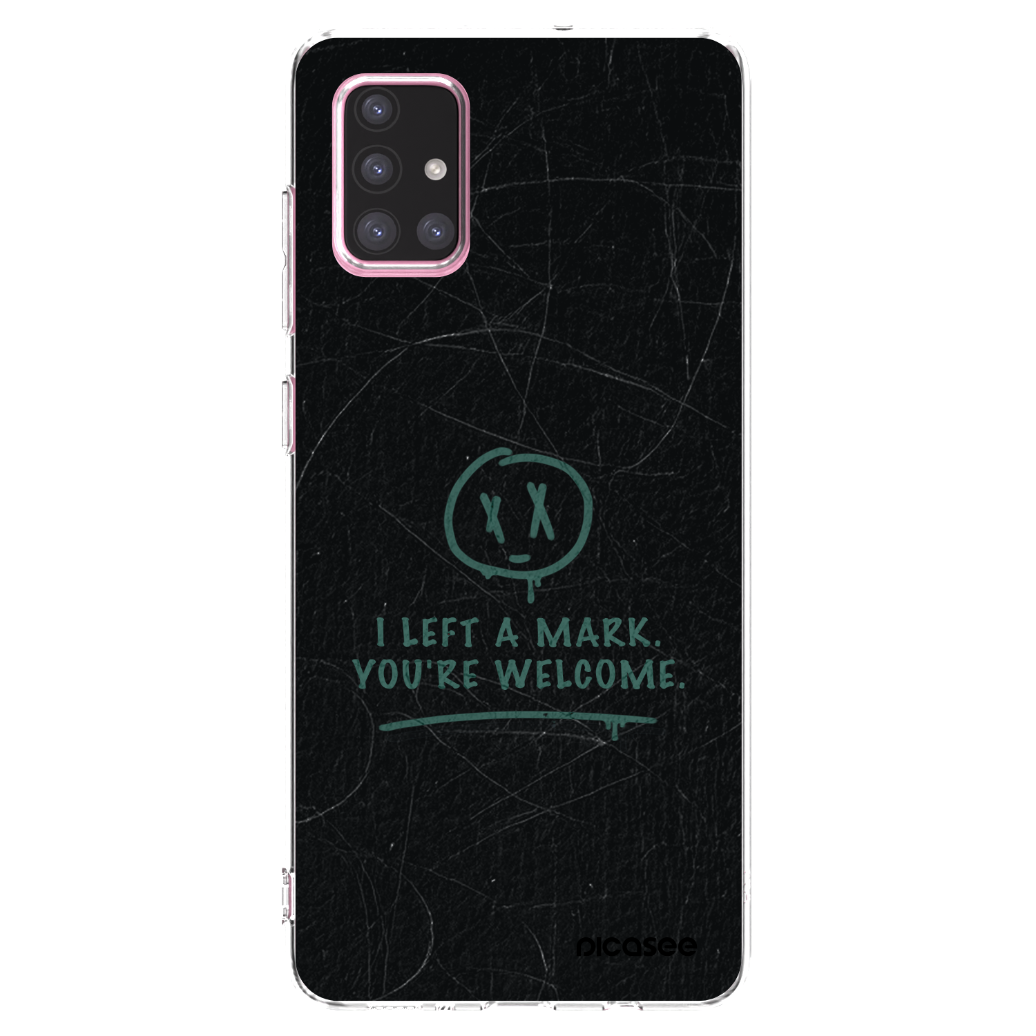 Picasee husă transparentă din silicon pentru Samsung Galaxy A71 A715F - LEFT A MARK