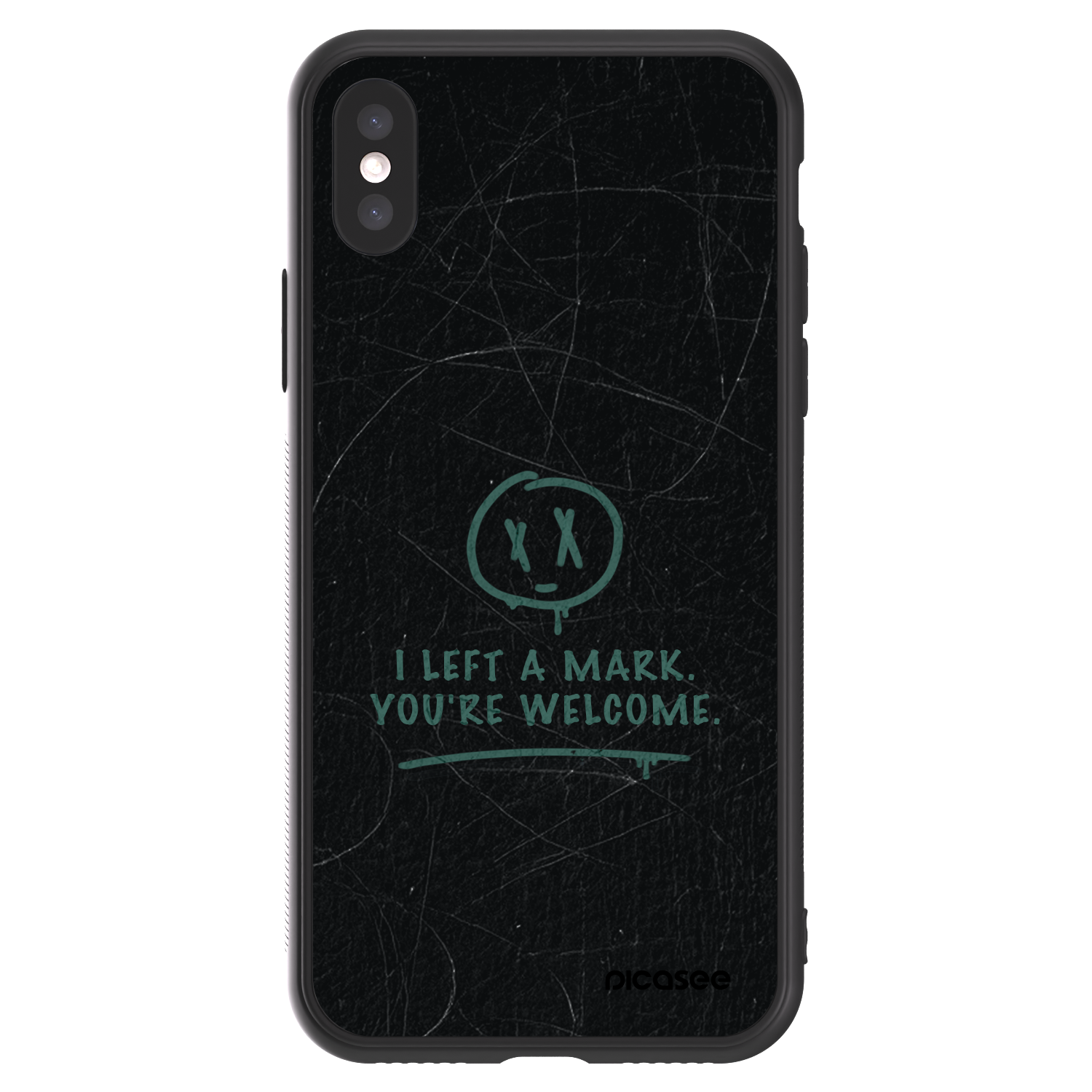 Picasee ULTIMATE CASE pentru Apple iPhone X/XS - LEFT A MARK