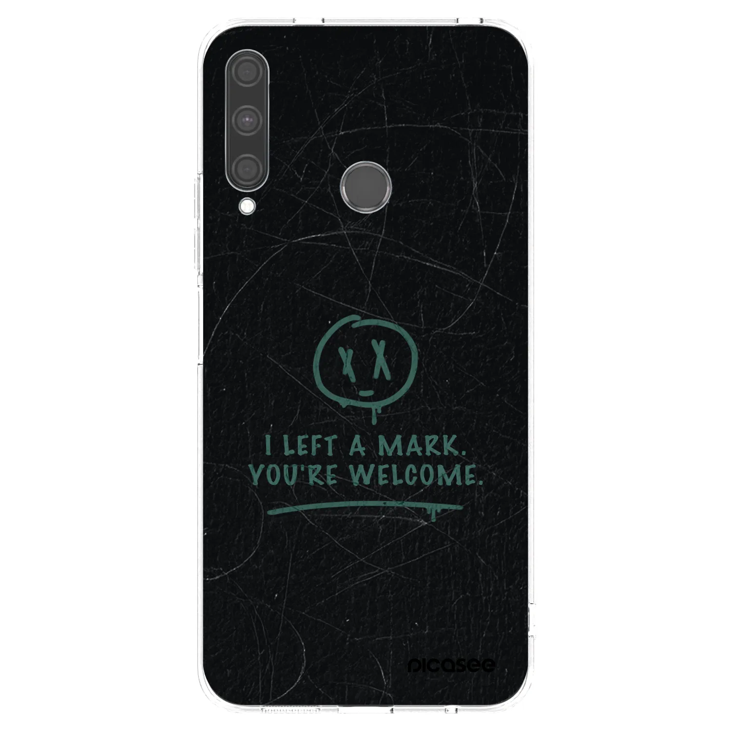 Picasee husă transparentă din silicon pentru Huawei P40 Lite E - LEFT A MARK