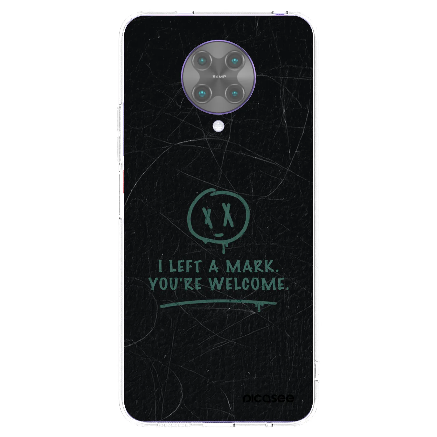 Picasee husă transparentă din silicon pentru Xiaomi Poco F2 Pro - LEFT A MARK