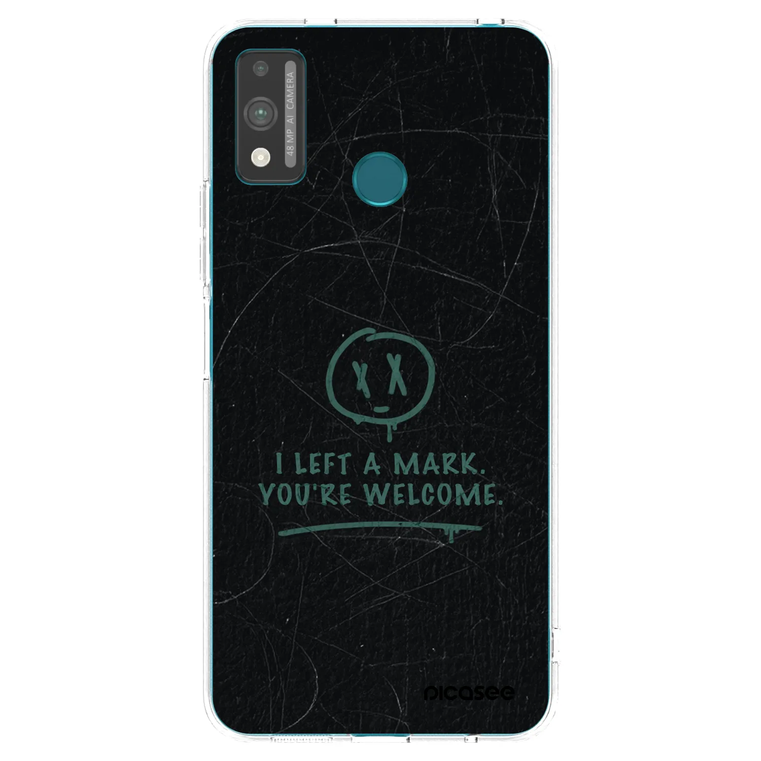 Picasee husă transparentă din silicon pentru Honor 9X Lite - LEFT A MARK