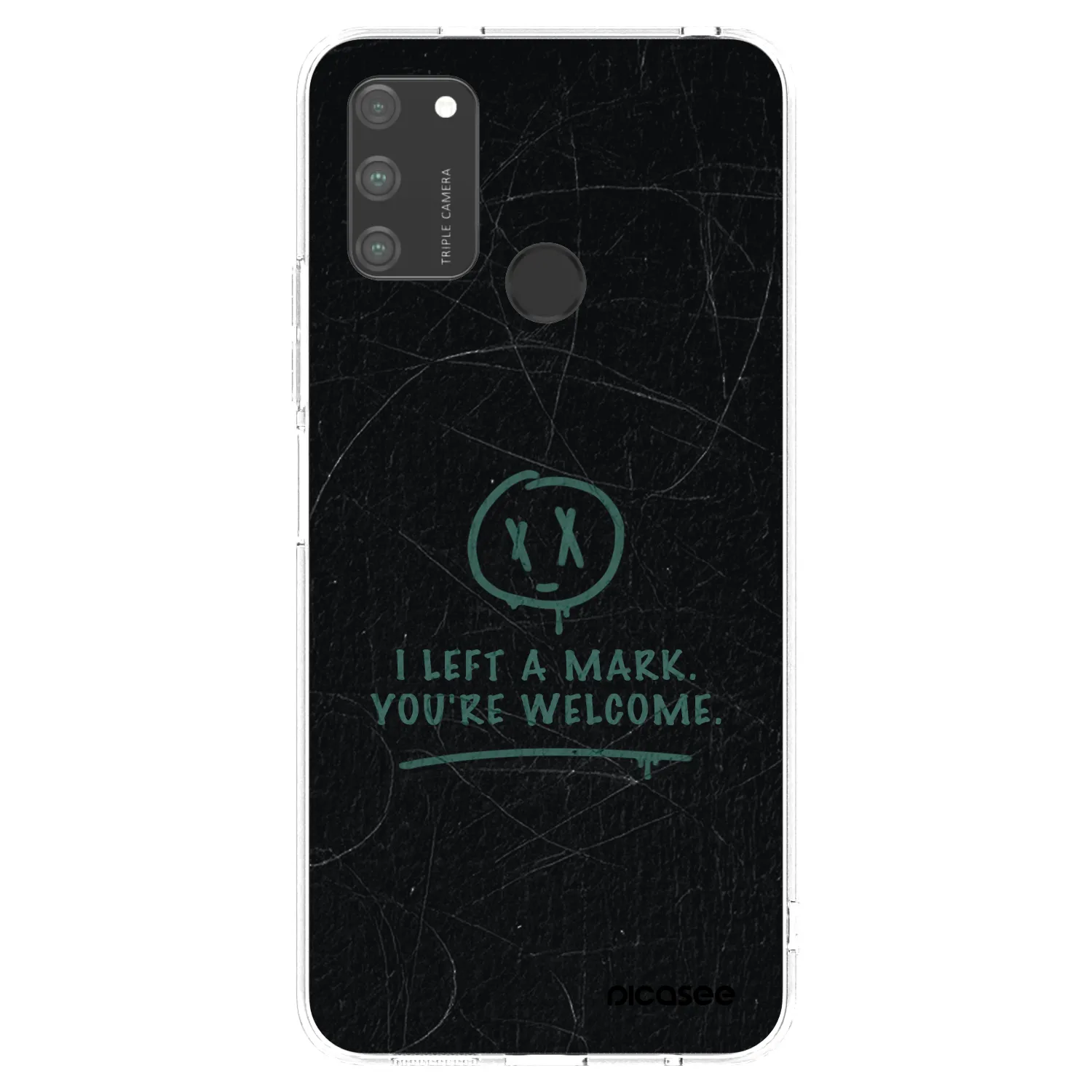 Picasee husă transparentă din silicon pentru Honor 9A - LEFT A MARK