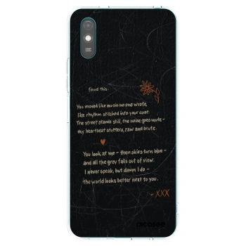 Picasee husă transparentă din silicon pentru Xiaomi Redmi 9A - POET