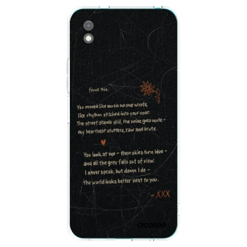 Picasee husă neagră din silicon pentru Xiaomi Redmi 9A - POET