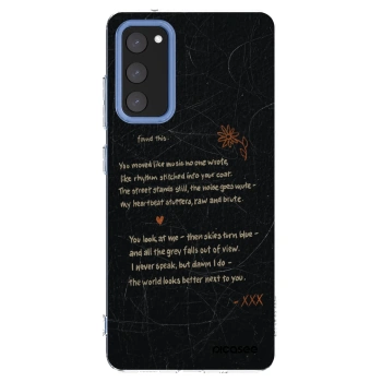 Picasee husă transparentă din silicon pentru Samsung Galaxy S20 FE - POET