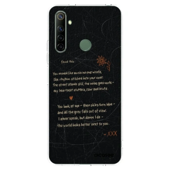 Picasee husă transparentă din silicon pentru Realme 6i - POET