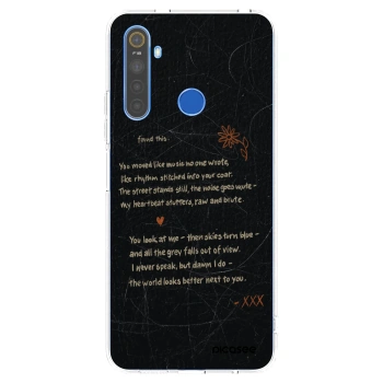 Picasee husă transparentă din silicon pentru Realme 5 - POET